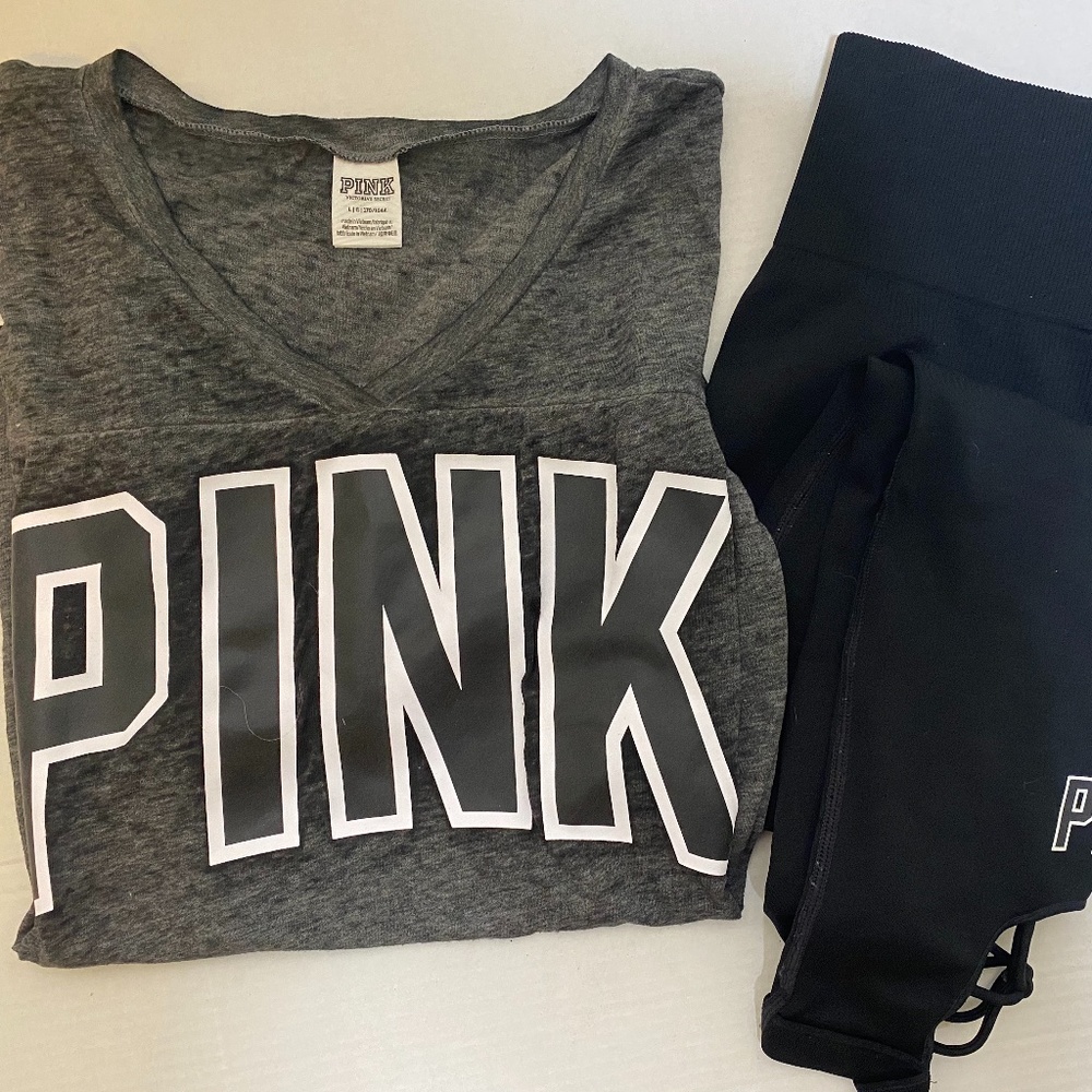 Pink Lounge/Athletic Wear Set